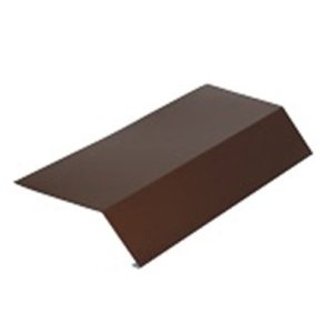 Планка карнизная 100х70х10мм х 2м RAL8017 шоколадно-коричневый