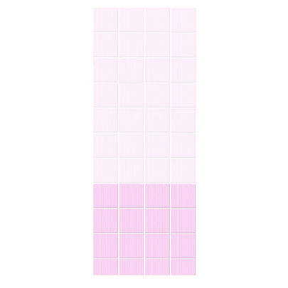Панель ПВХ UNIQUE 250*2700 яблоневый цвет розовый фон (узор из 2шт) комплект